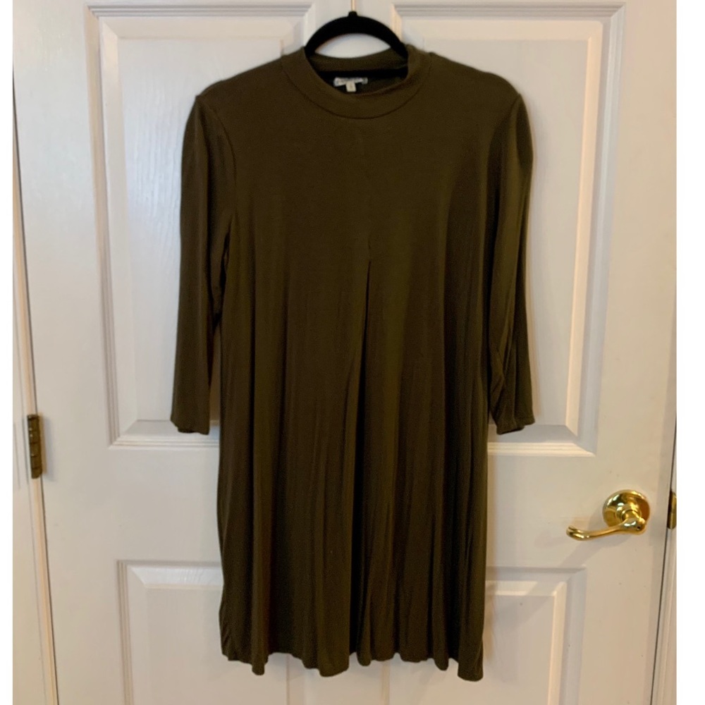 Olive Green Dress